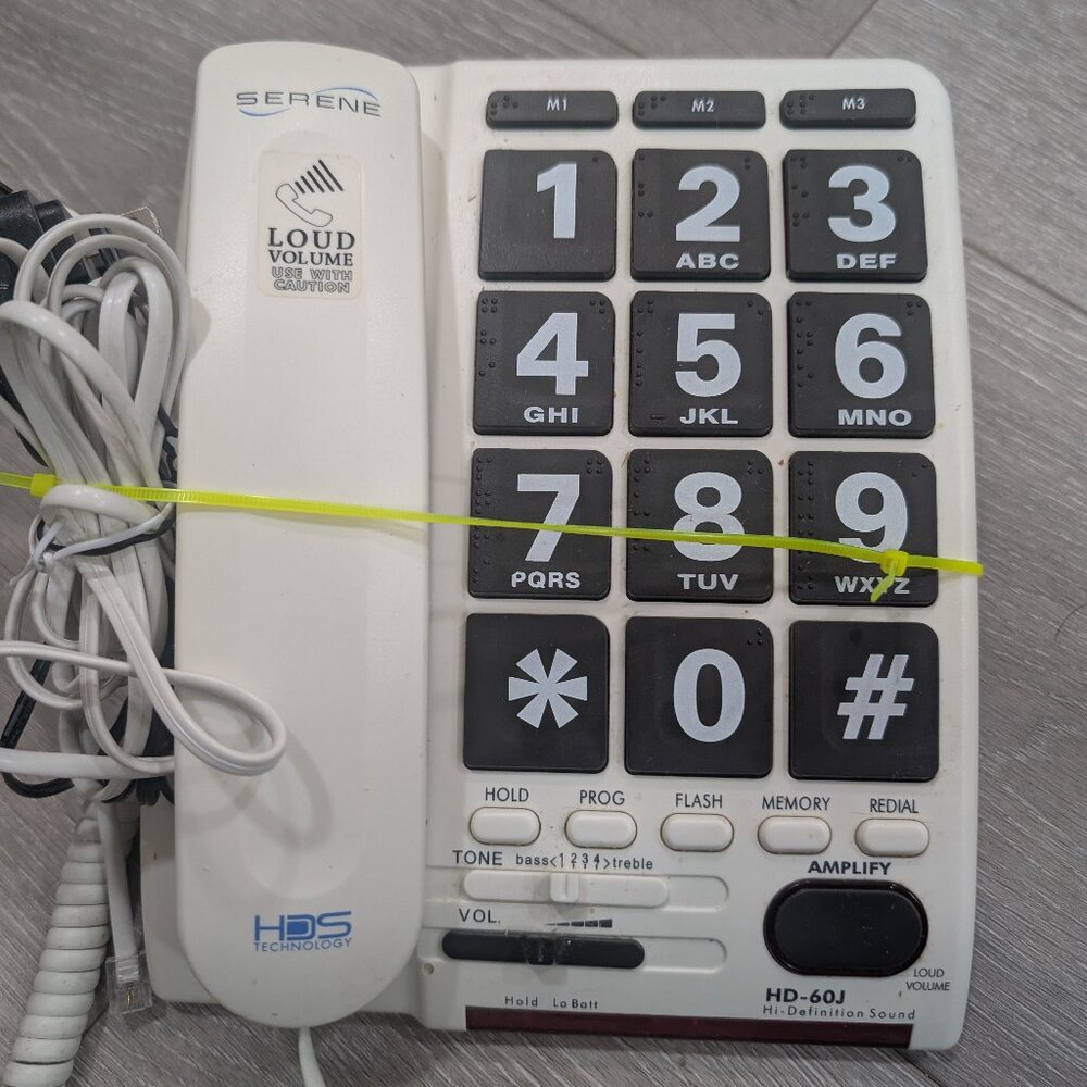 Serene HDS Technology - Amplifiable Telephone